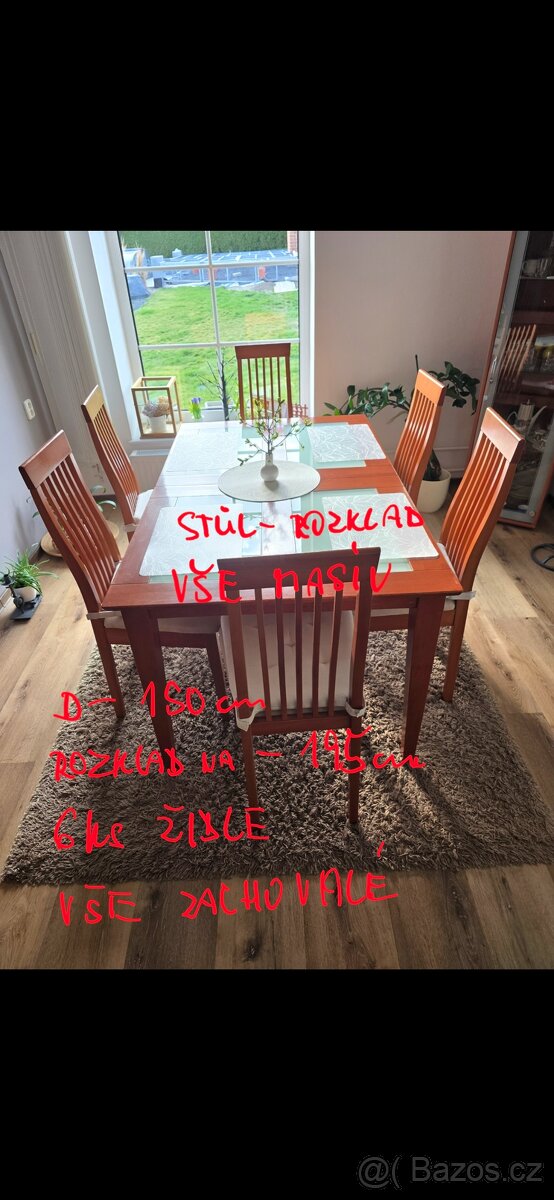 Stůl a židle - 2