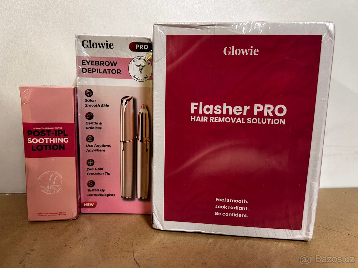 Glowie, IPL epilátor vč. příslušenství - 2
