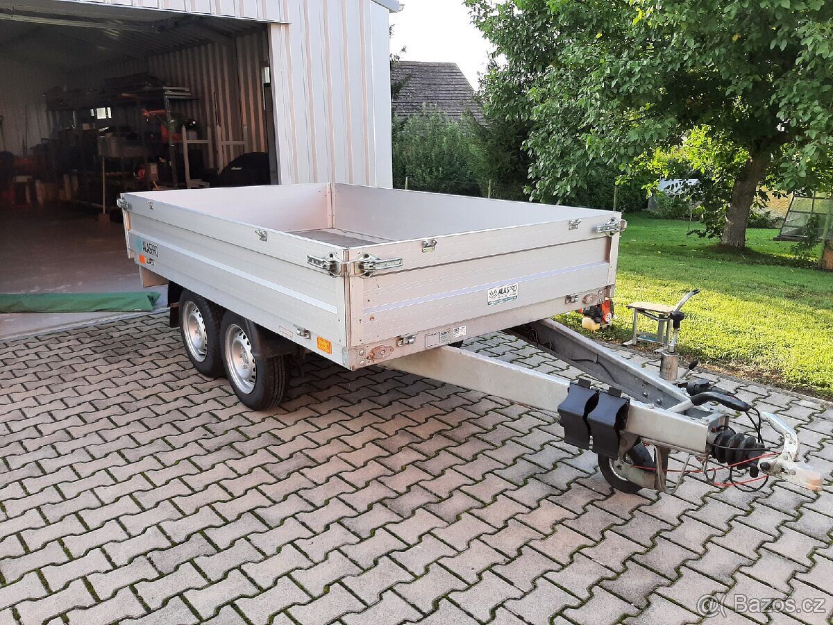 Přívěsný bržděný vozík s nástavbou - 2