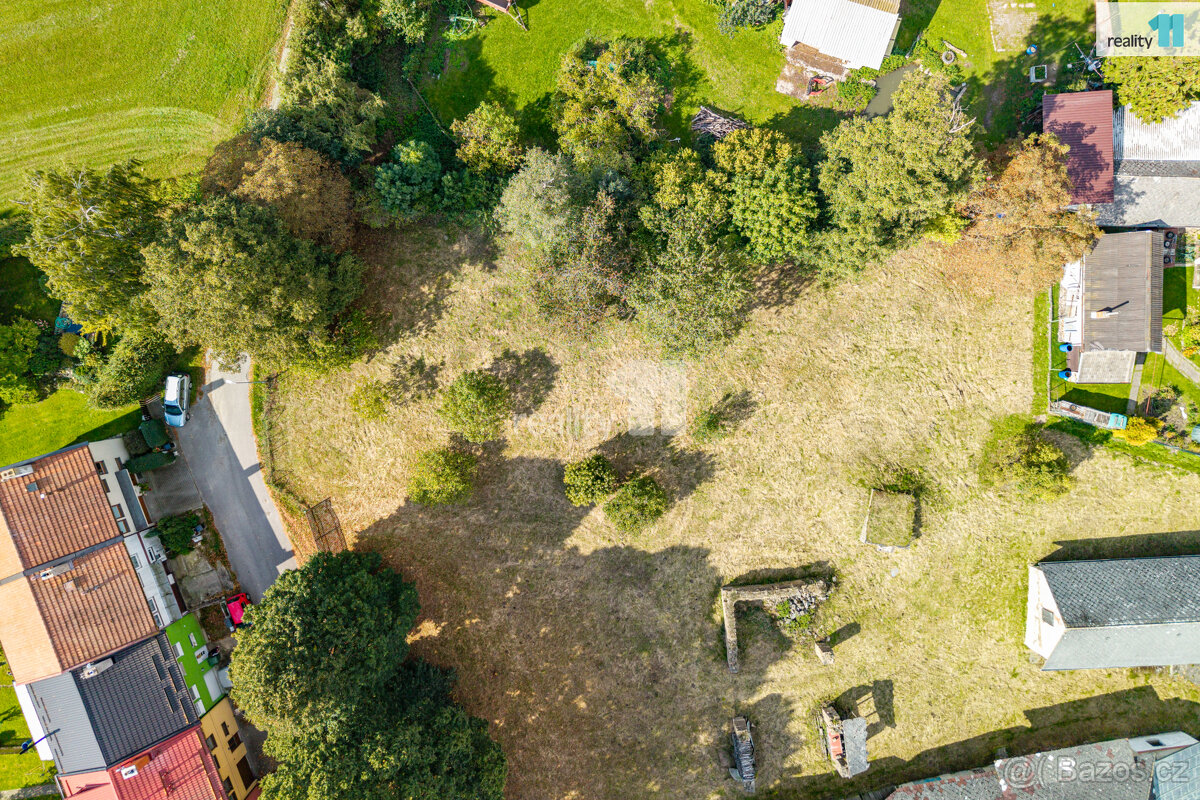 Prodej stavebního pozemku, 1 180 m², Ovesná Lhota - 2