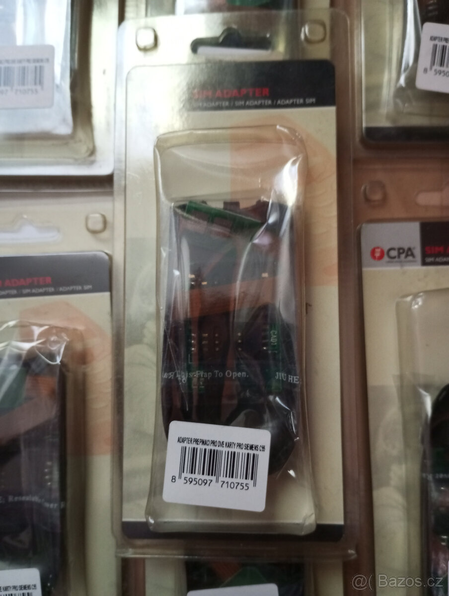 Prodám nove CPA SIM adapter pro dvě karty Siemens - 2