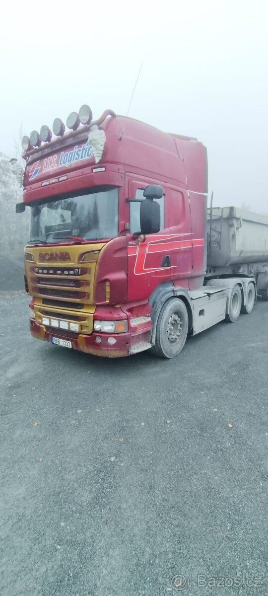 Scania R560 + sklapeci naves Schmitz - 2