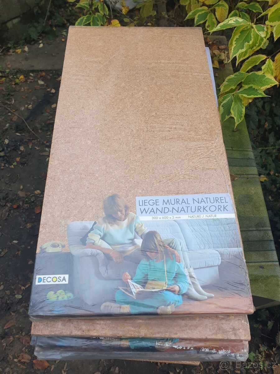 Korkový obklad desky DECOSA - 2