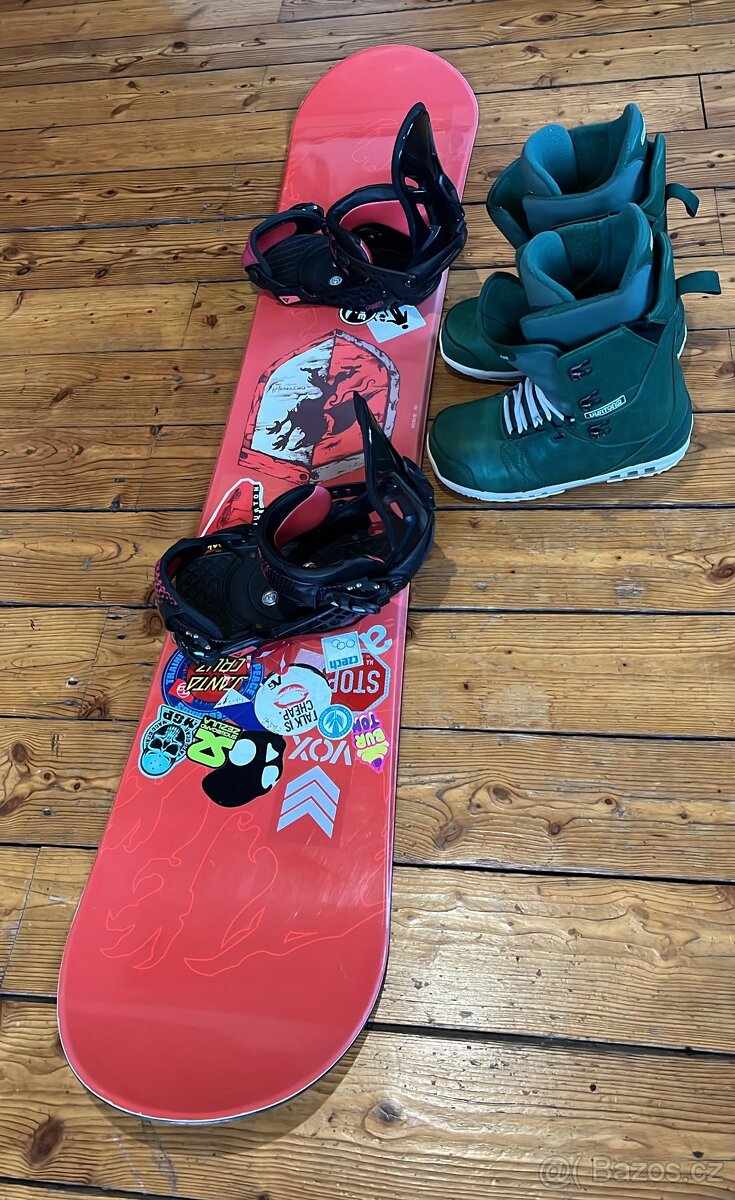 Snowboard komplet - 2