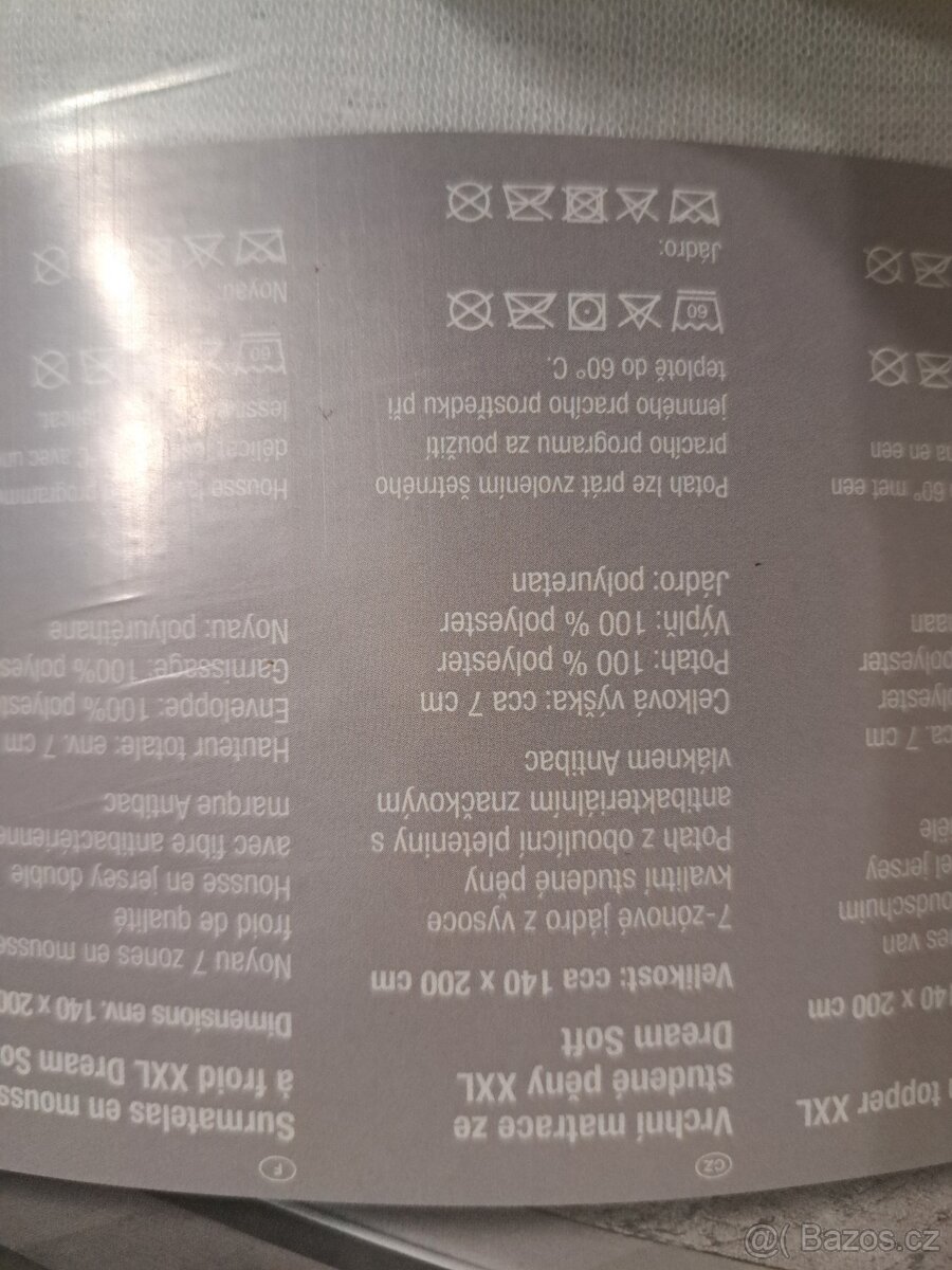 Matrace 140 x 200 cm - 2