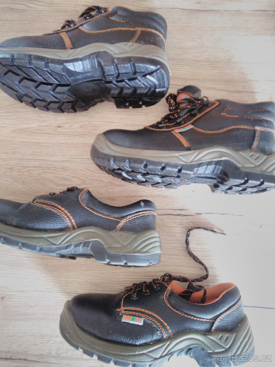 Pracovní boty kožené - 2