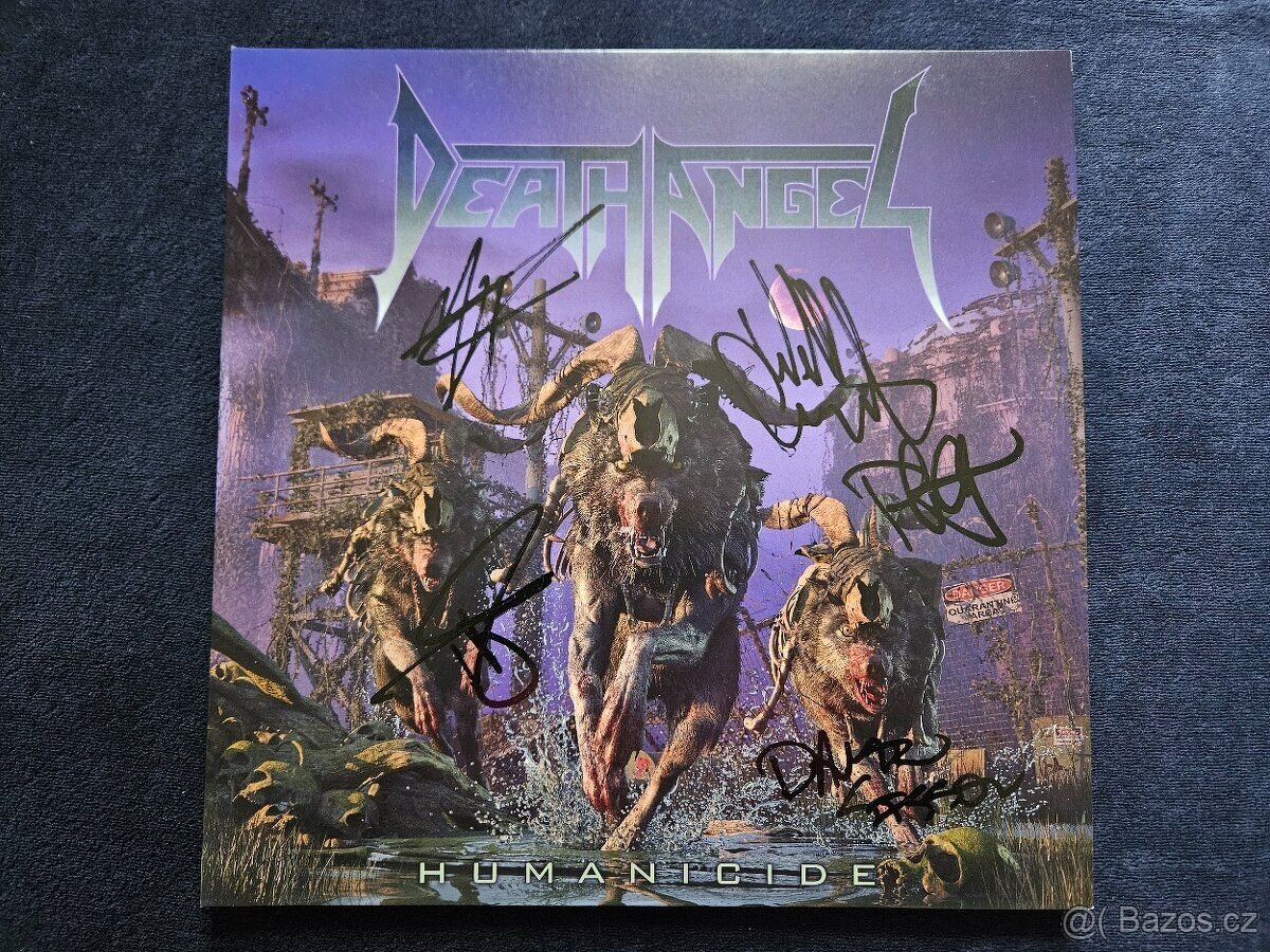 LP Death Angel podepsané - 2