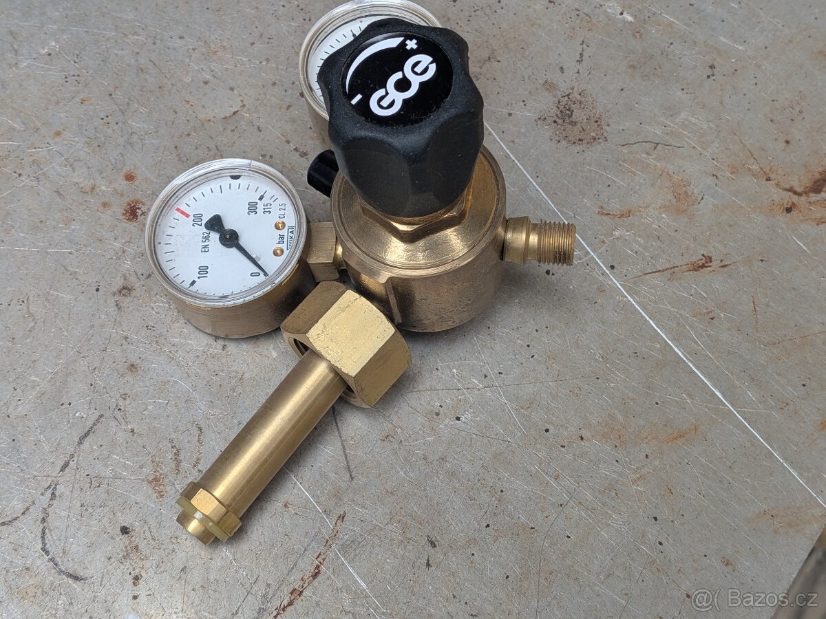 Redukční ventil argon/CO2 GCE - 2