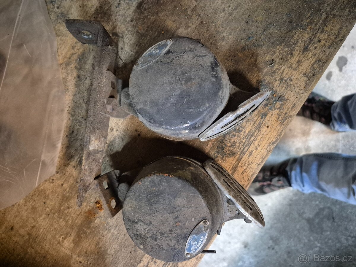 Fanfáry klaksony tatra 603/škoda - 2