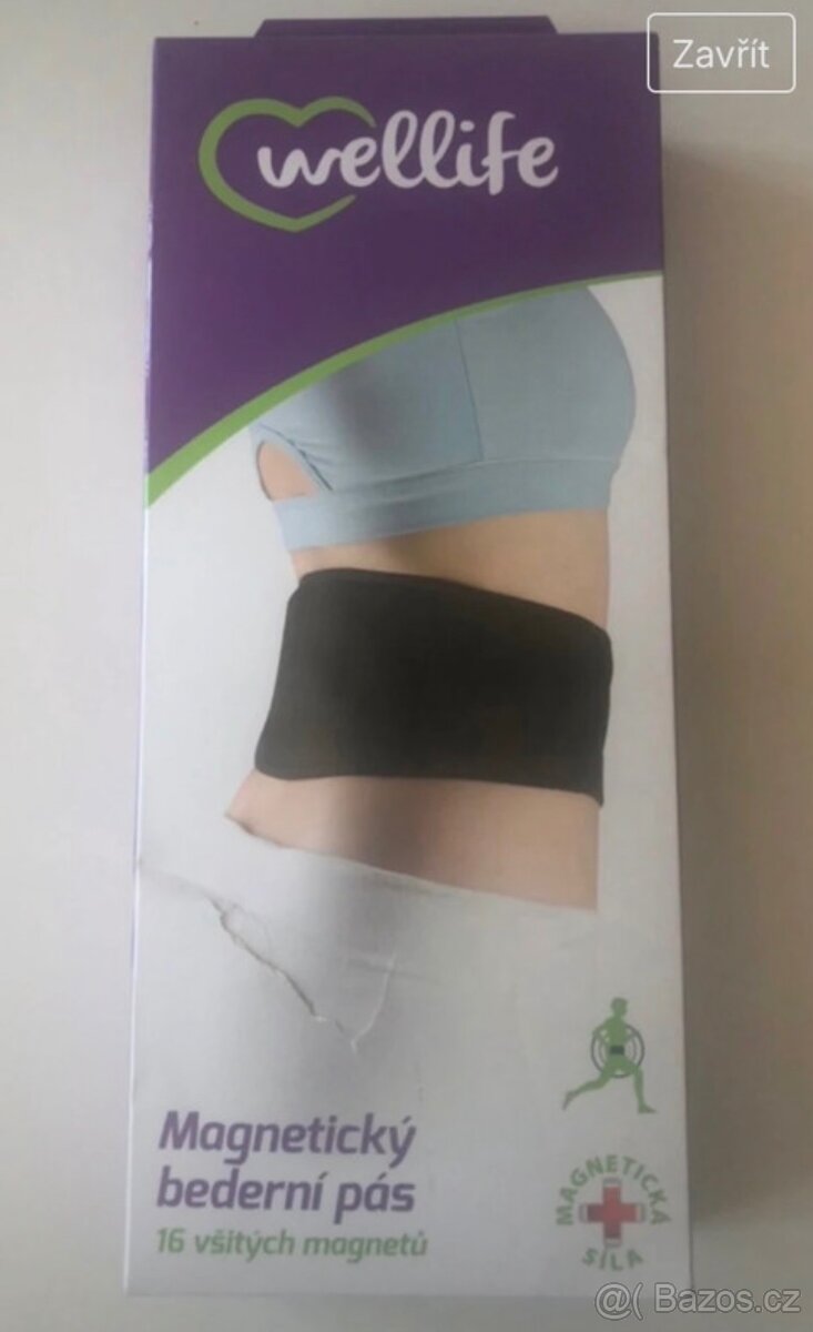 Magnetický bederní pás Wellife - 2