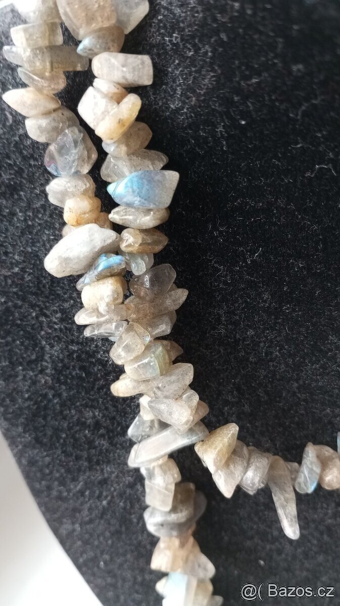 náhrdelník s labradoritem - 2