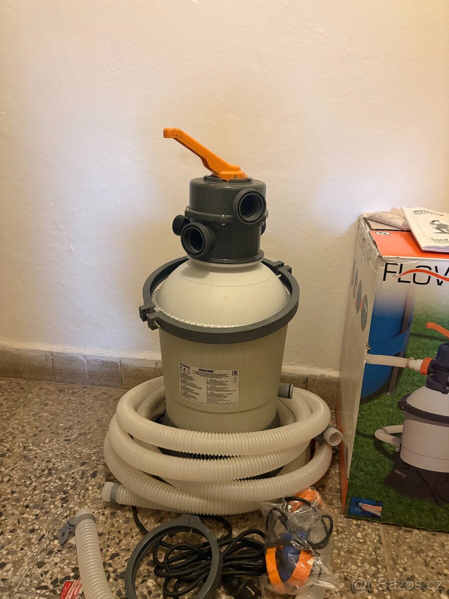 Bazénová písková filtrace - 2