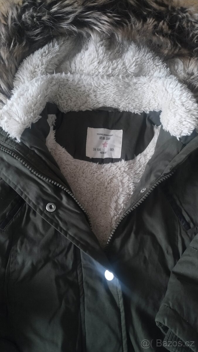 Zimní kabát dívčí - 2