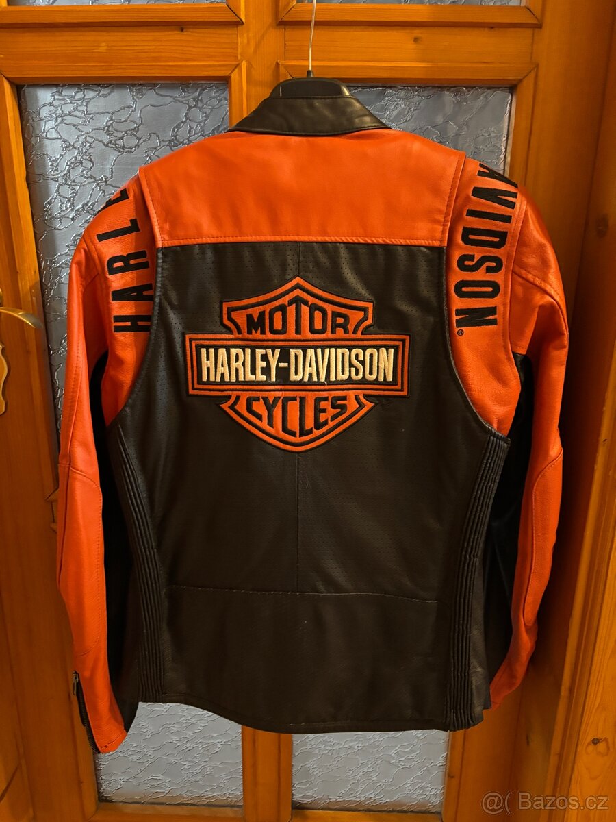 Harley Davidson orig. kožená bunda M-L - 2