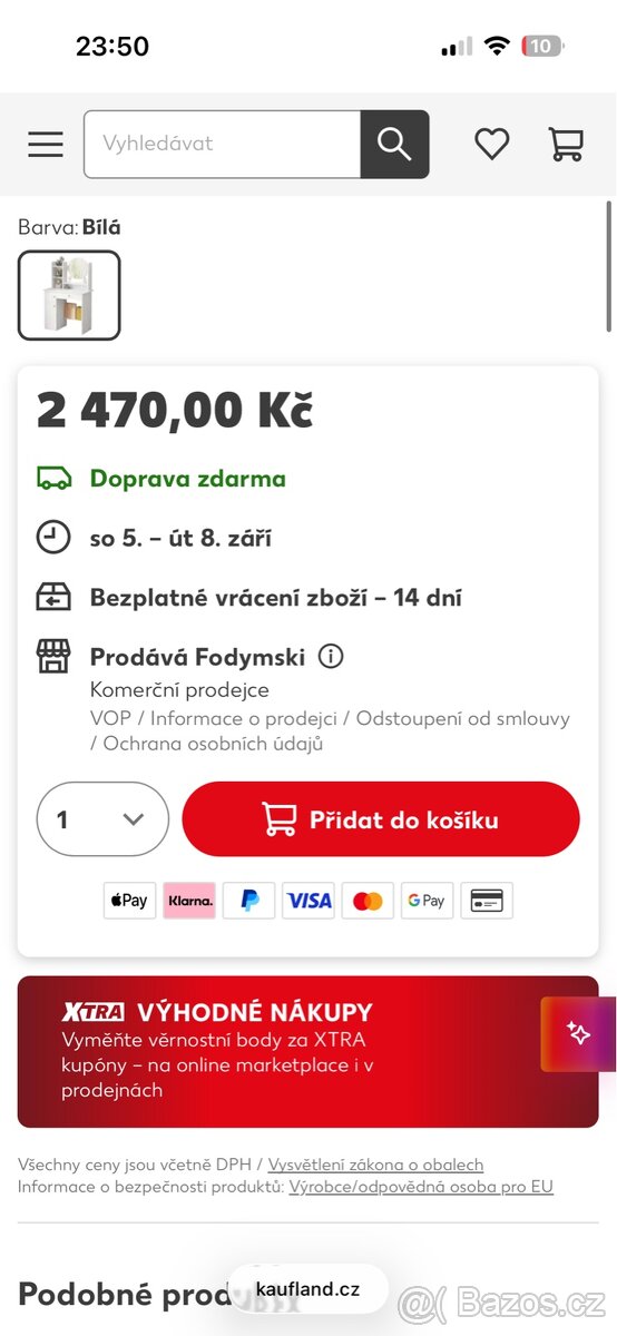Toaletní stolek - 2
