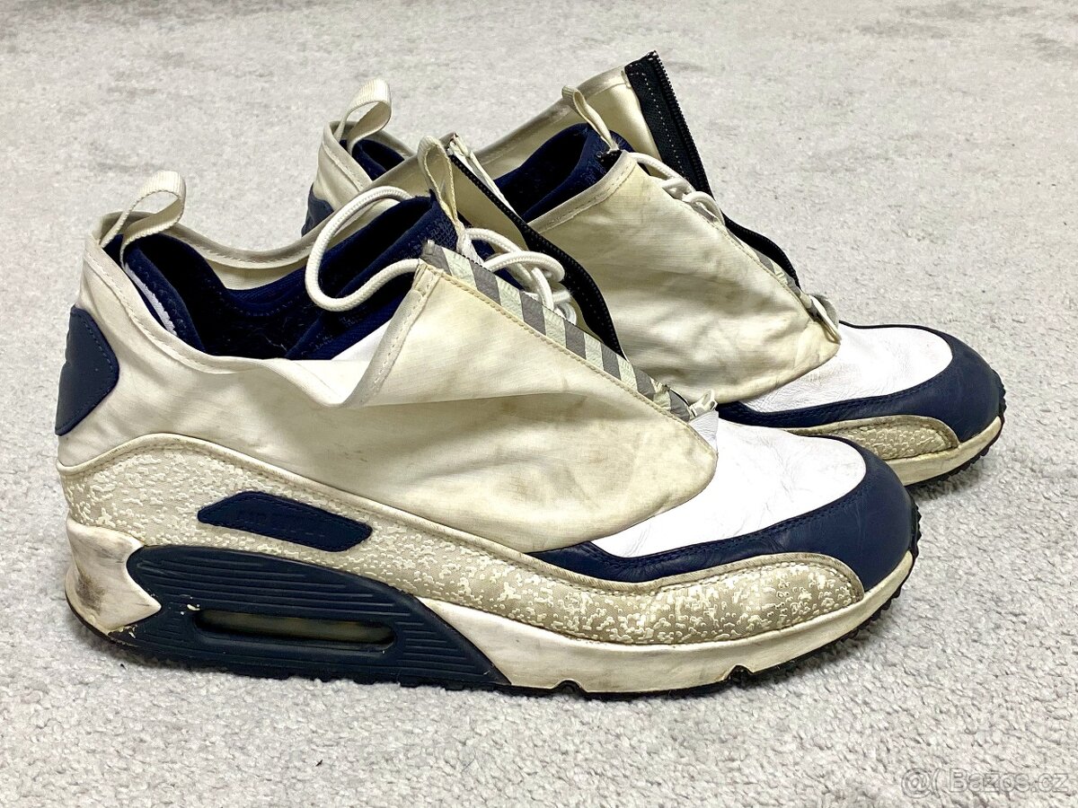 Nike Air Max 90 Utility White/ White-Metallic Gold - 2