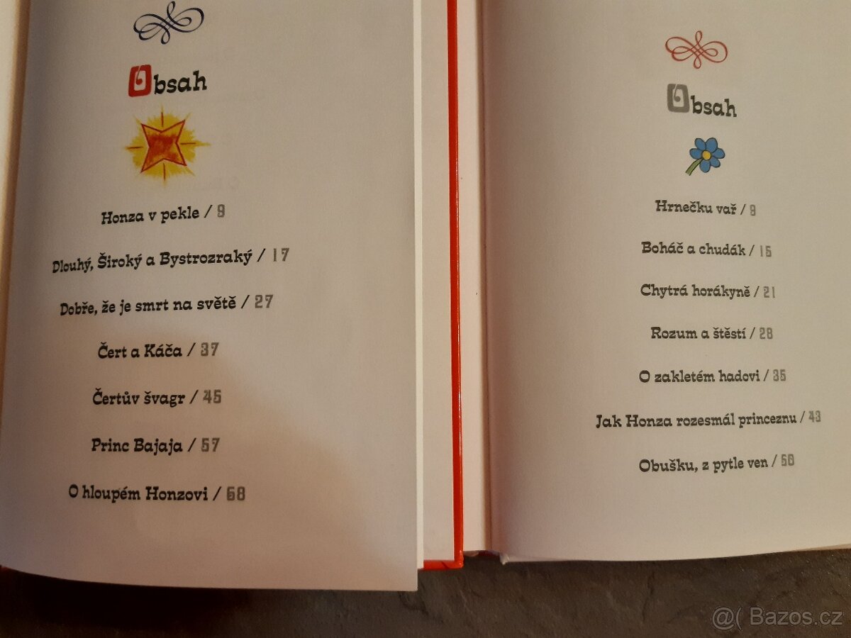 Pohádky 2x TOP STAV - cena za obě - 2