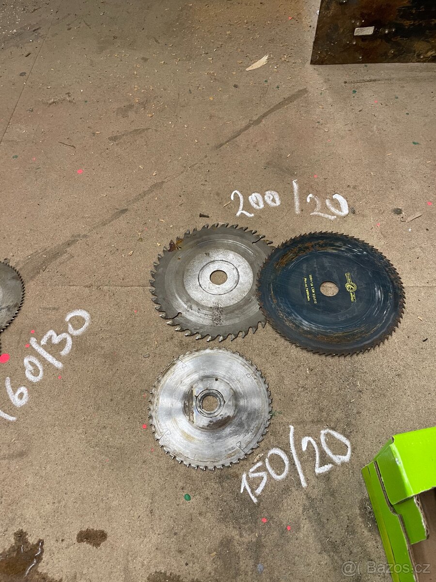 Pilové kotouče cca 20 ks - 2