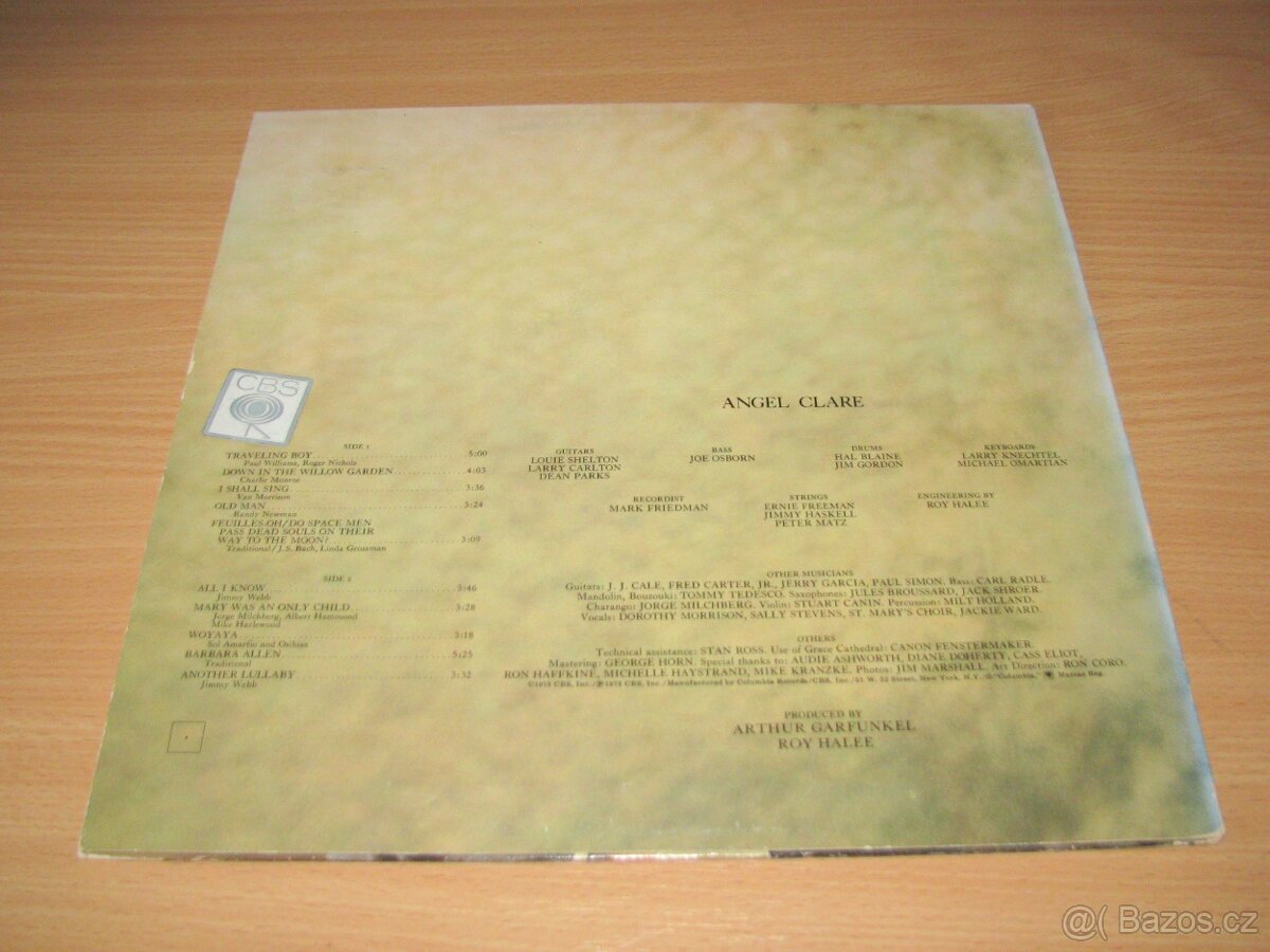 LP - GARFANKEL - ANGEL CLARE - CBS / 1978 - 2