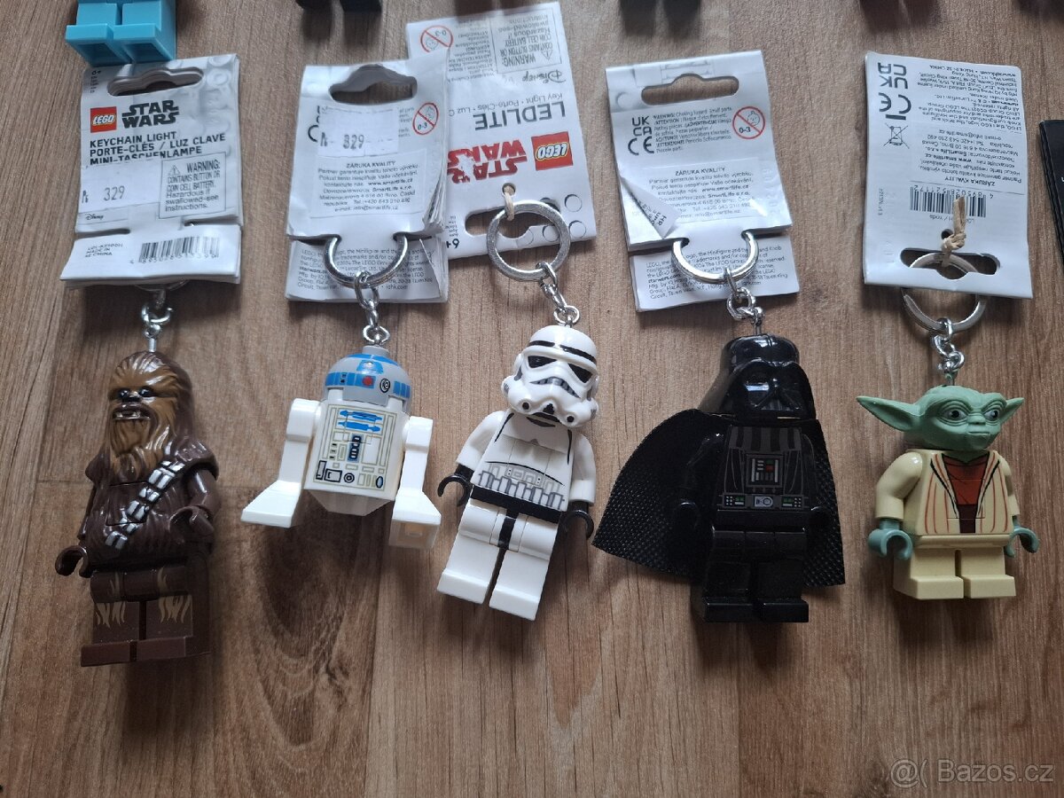 Lego star wars klicenky a city knizky sw figurky - 2