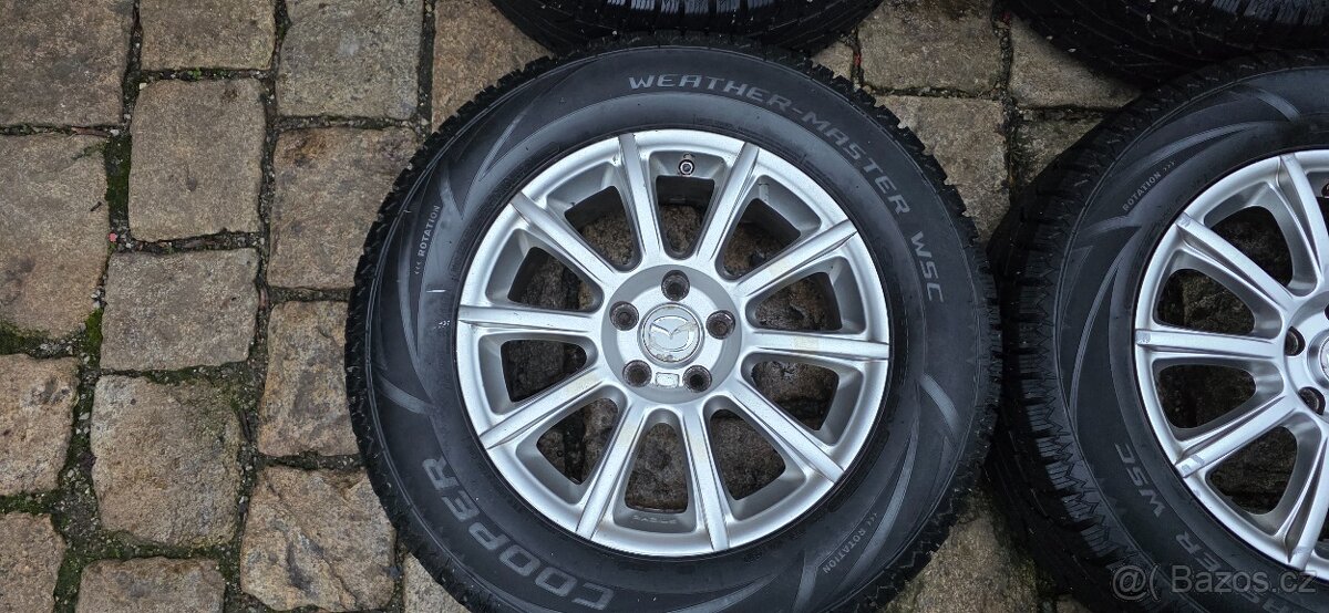 Disky Mazda 17" - 7x17, 5x114,3 zimní pneu 235/65/17 - pošl - 2