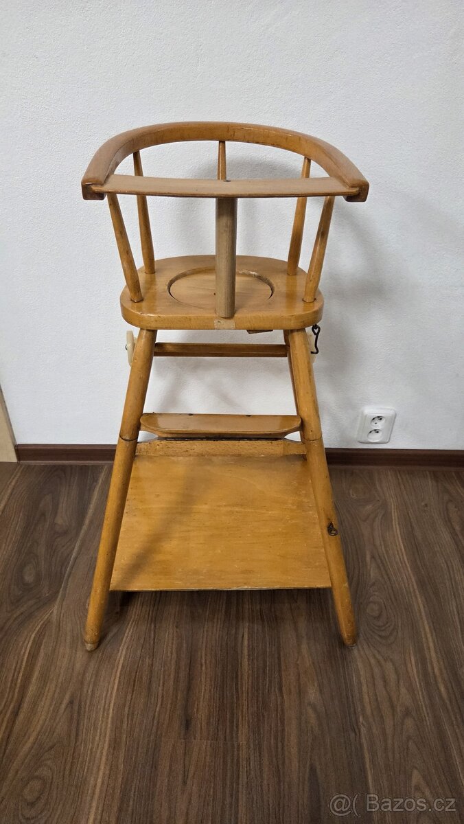 DĚTSKÁ SKLÁDACÍ STOLIČKA – STOLEK – HISTORICKÁ - 2
