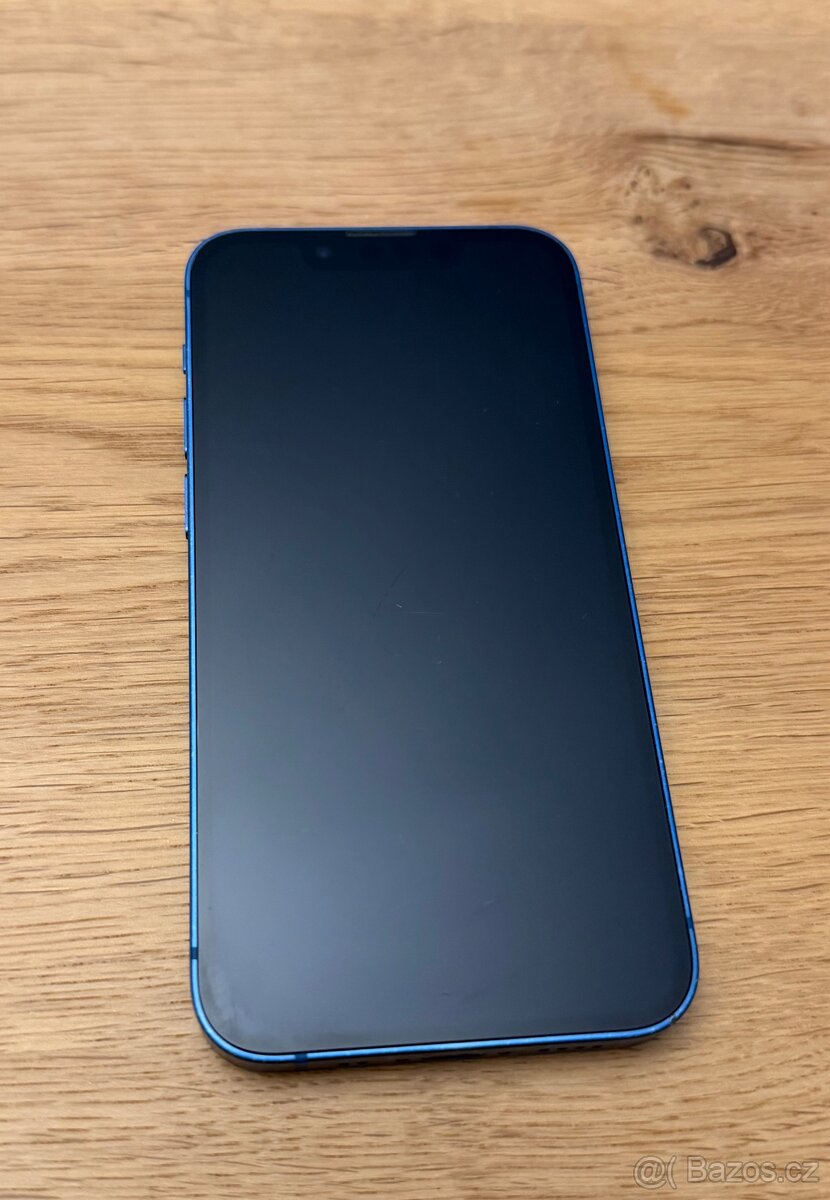 Prodám iPhone 13 mini, modrý, 128 GB - 2