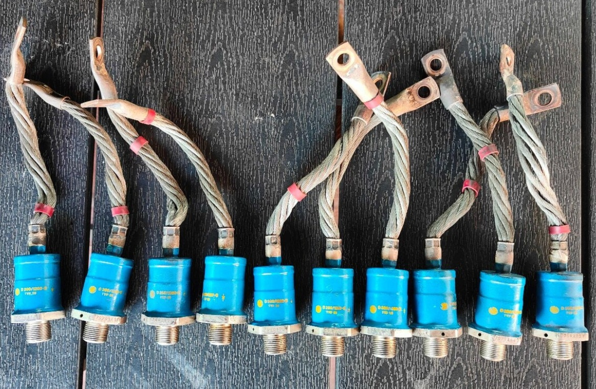 Výkonové diody ČKD D200/1200 B ,TYP 05 / 10 kusů k dispozici - 2