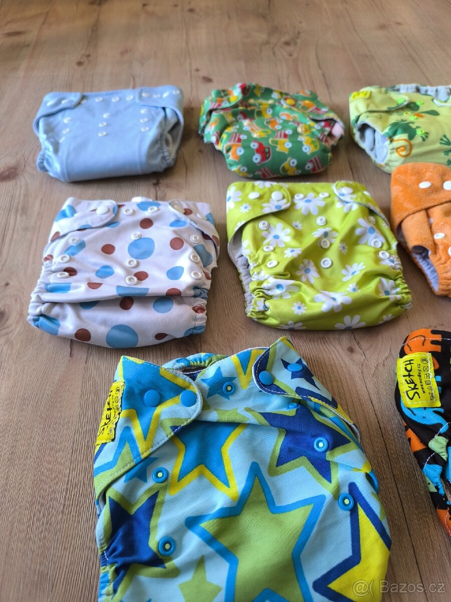 Látkové pleny 8ks - 2