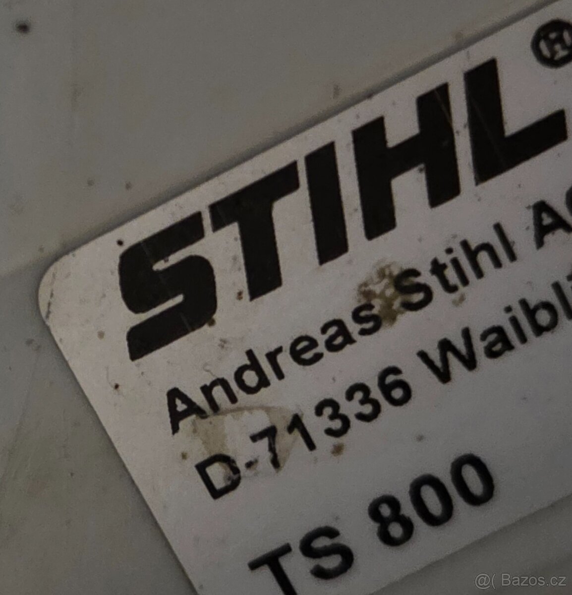 Stihl TS 800 rozbrusovaci pila beton asfalt - 2