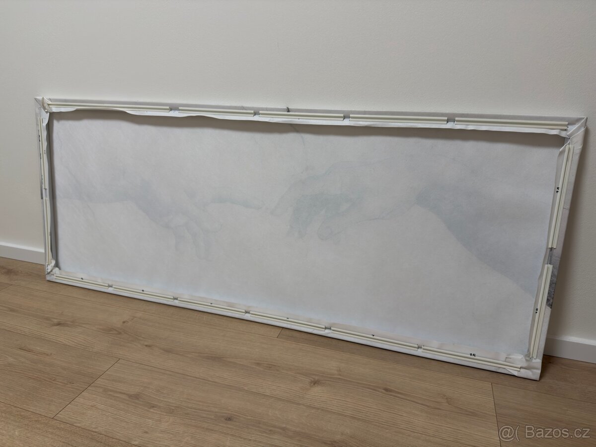 IKEA Obraz Stvoření Adama 140x56 - 2