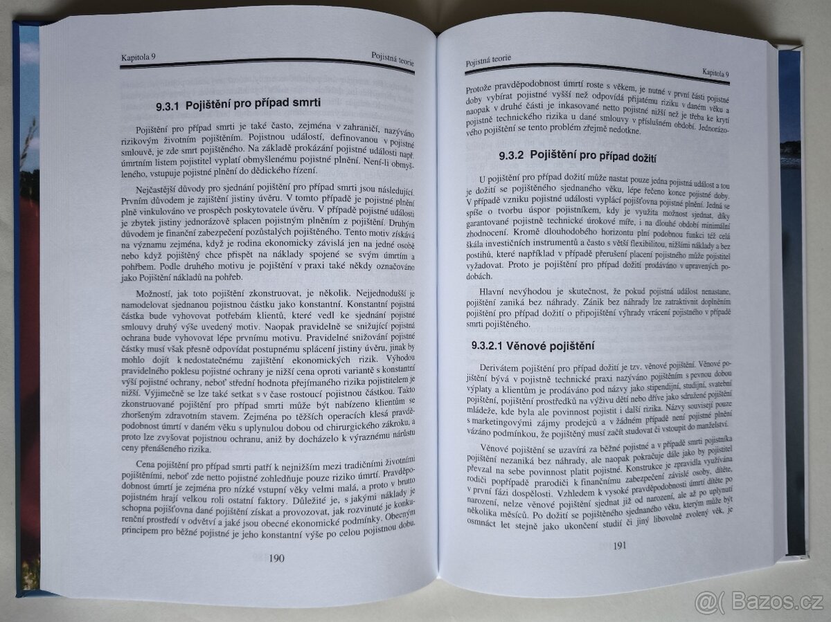 Pojistná teorie – Jaroslav Daňhel - 2