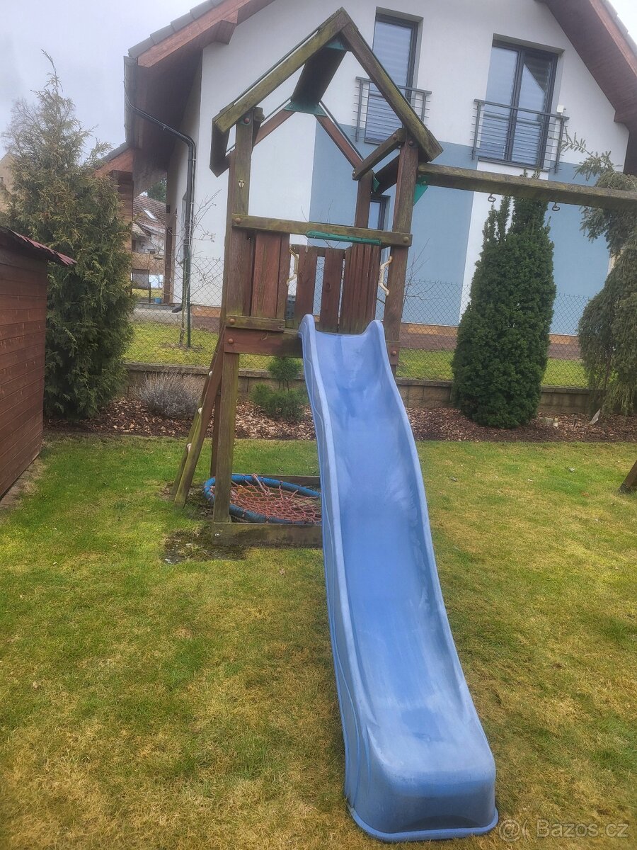 Dětské zahradní hřiště se skluzavkou - 2
