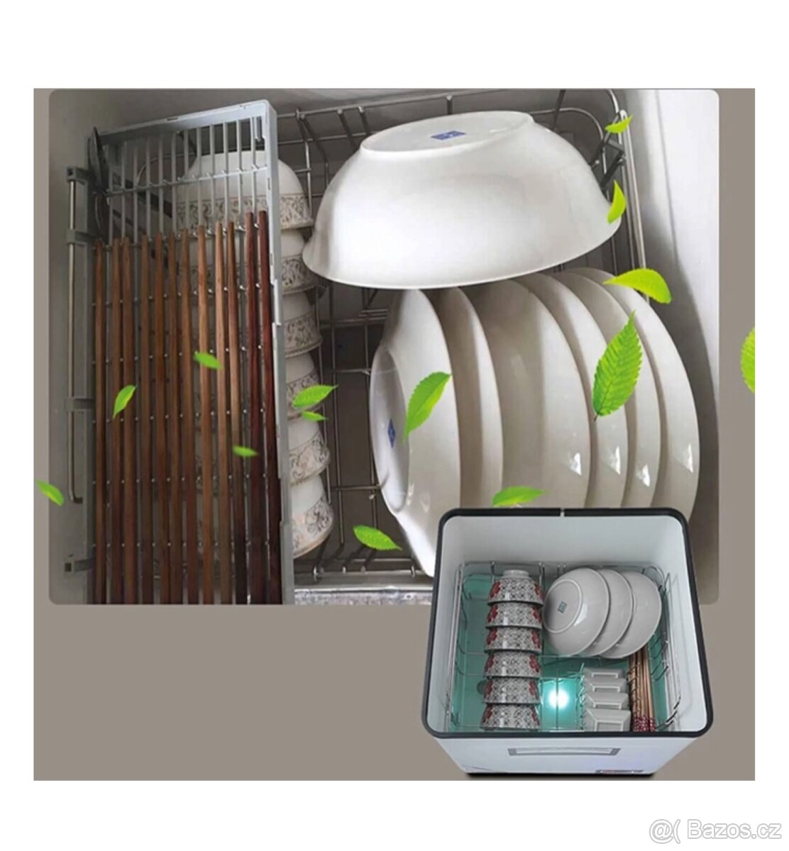 1500W automatická mini myčka nádobí - 2