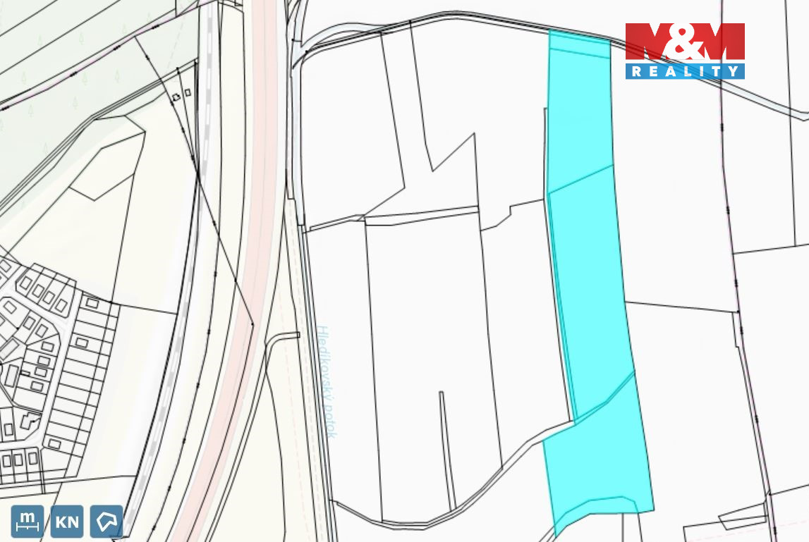 Prodej pole, 7747 m², Pardubice - Ohrazenice - 2