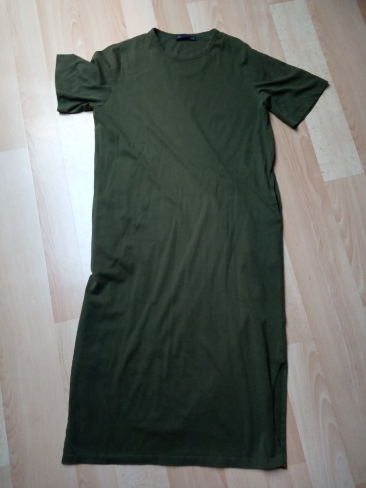 Letní, společenské, lněné, elastické, flitrové-vel. S, M - 2