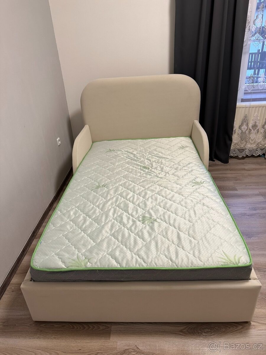 Předmět: NOVÁ postel 120x200 s úložným prostorem + matrace ( - 2