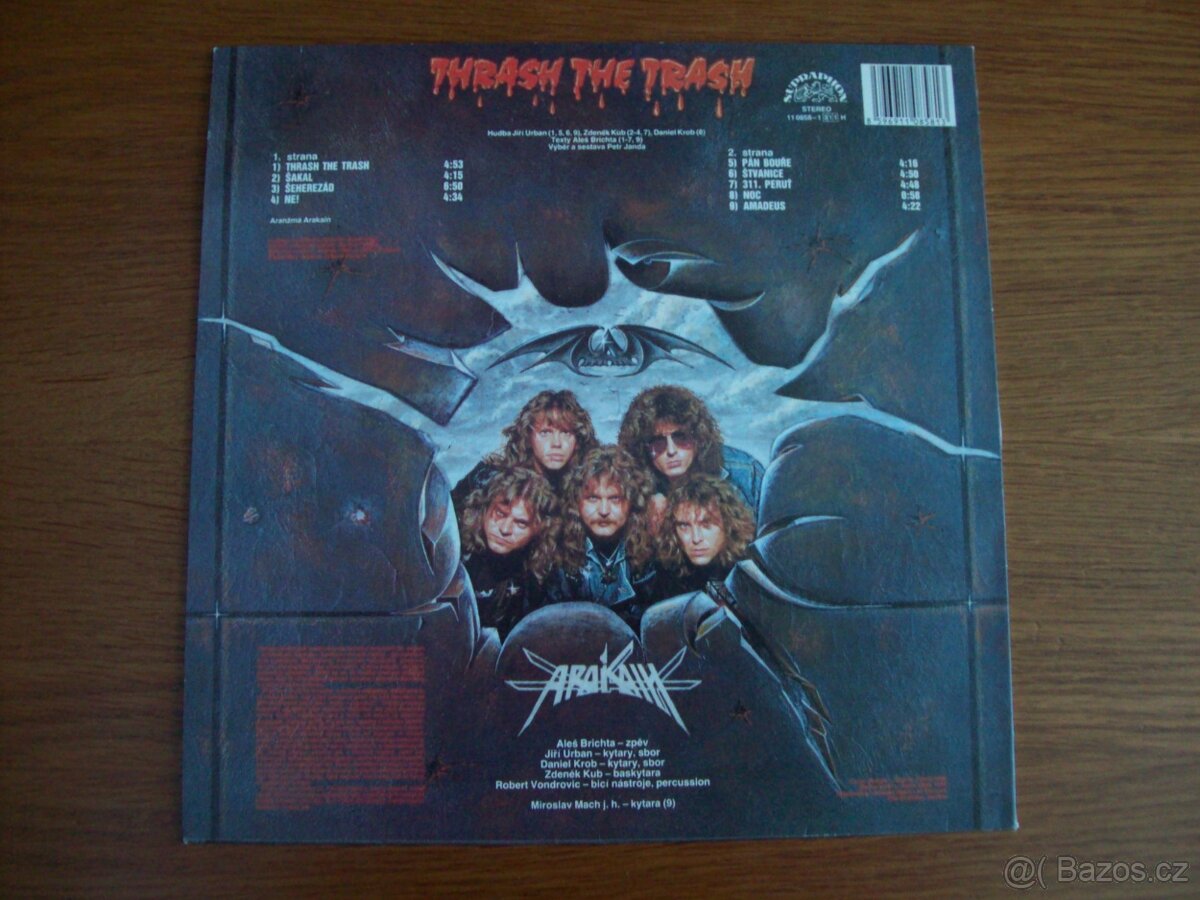 Arakain-Thrash The Trash 90 původní vydání - 2