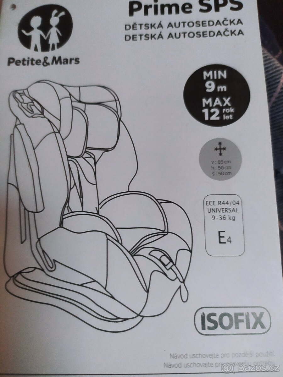 Dětská autosedačka Petite&Mars - 2