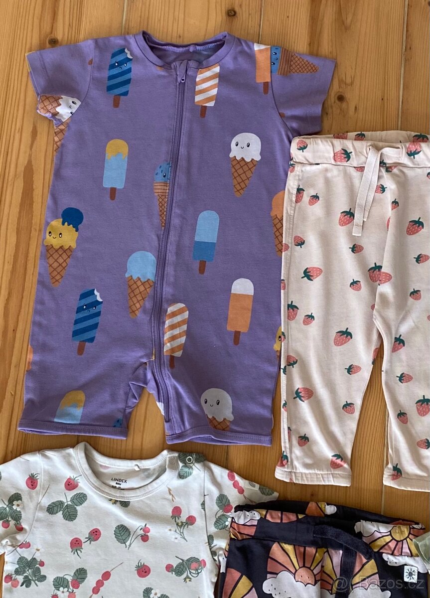 Letní set Lindex pro holčičku vel. 74 - 2