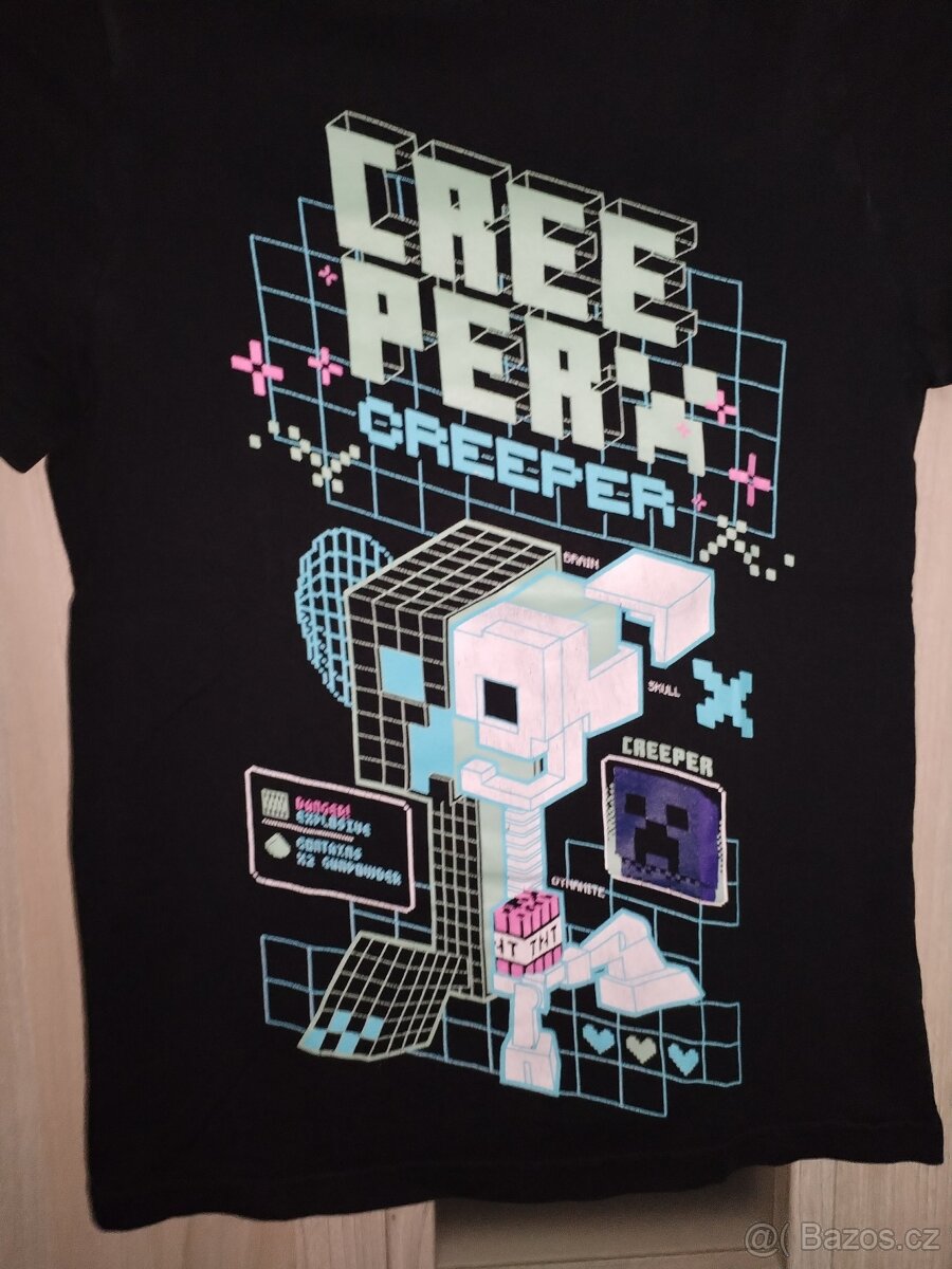 tričko Minecraft vel.146 - 2