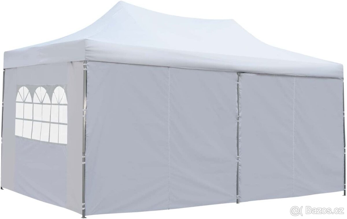 3x6m ALU stan hexagon - kompletní balení-TOP - 2