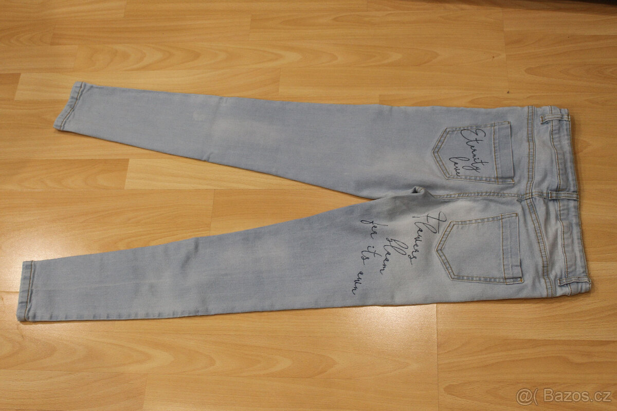 Krásné dívčí džíny vel. 158 - 2