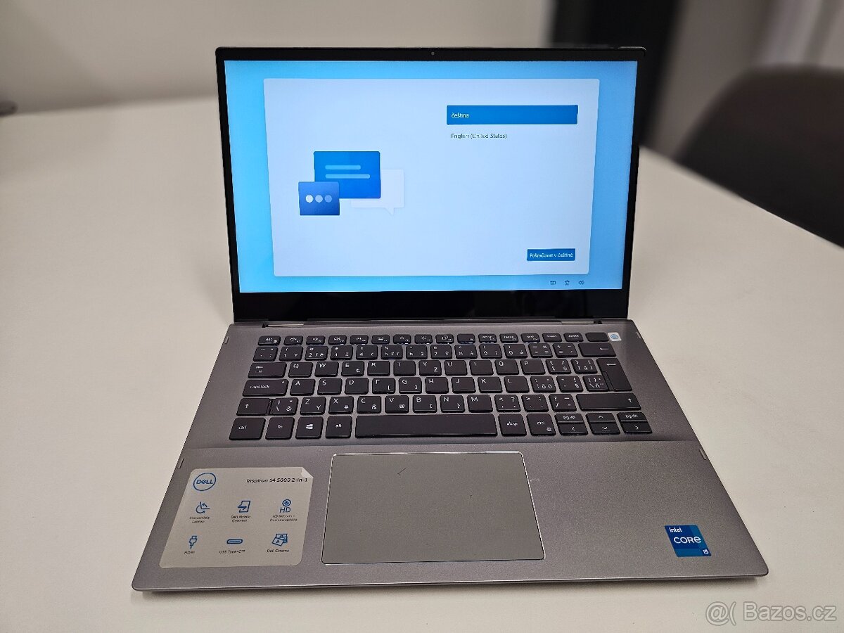 Dotyk. notebook DELL 2in1 - i5 1135G7, Iris Xe, SSD, Win 11 - 2