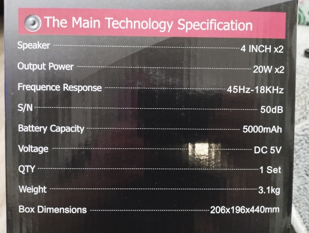 BT reproduktor a karaoke - 2