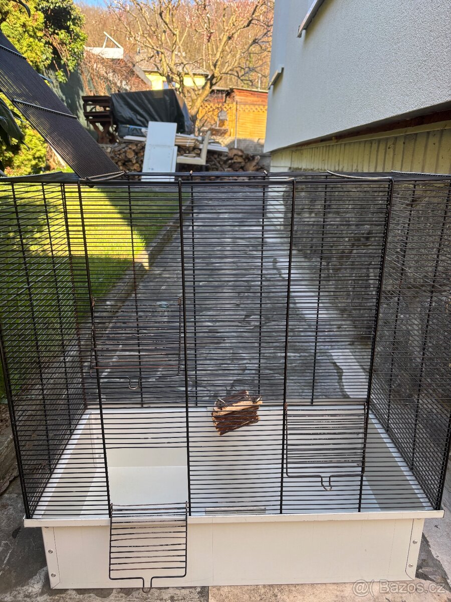 Prodám klec pro hlodavce š62v68h32 - 2
