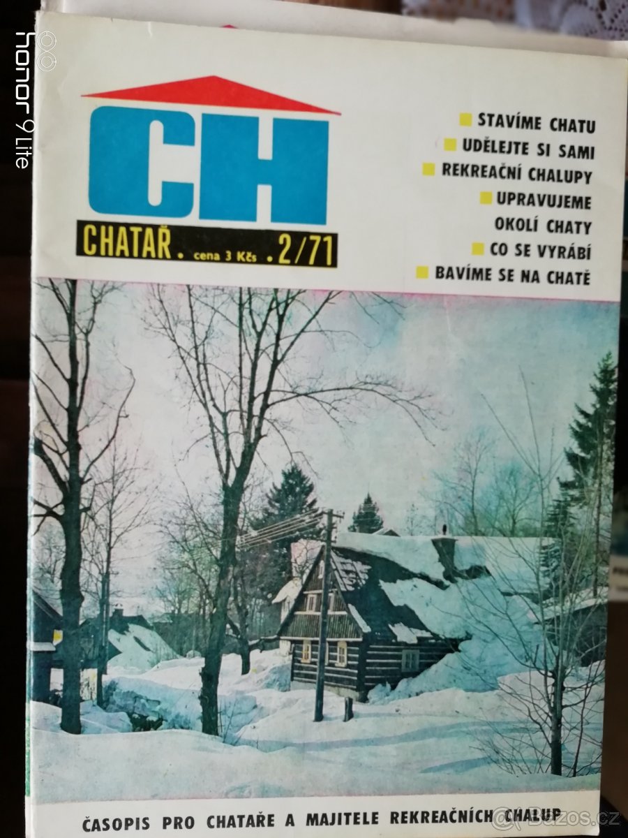 Časopis Chatař 1971 - 2