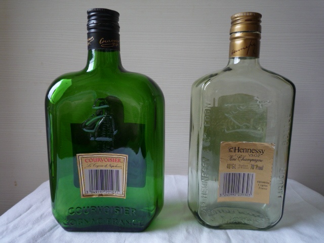 Skleněné lahve retro - 2