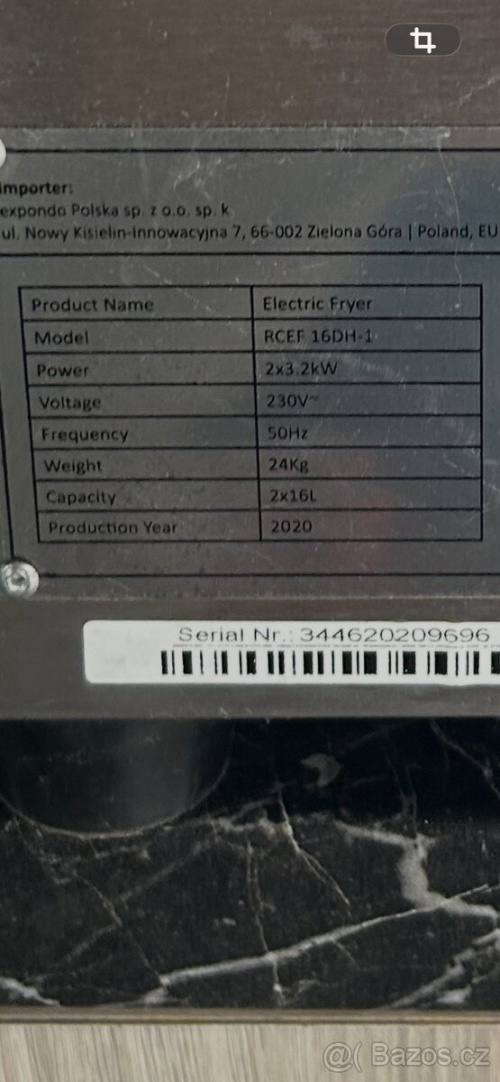 Elektrická fritéza Royal - 2