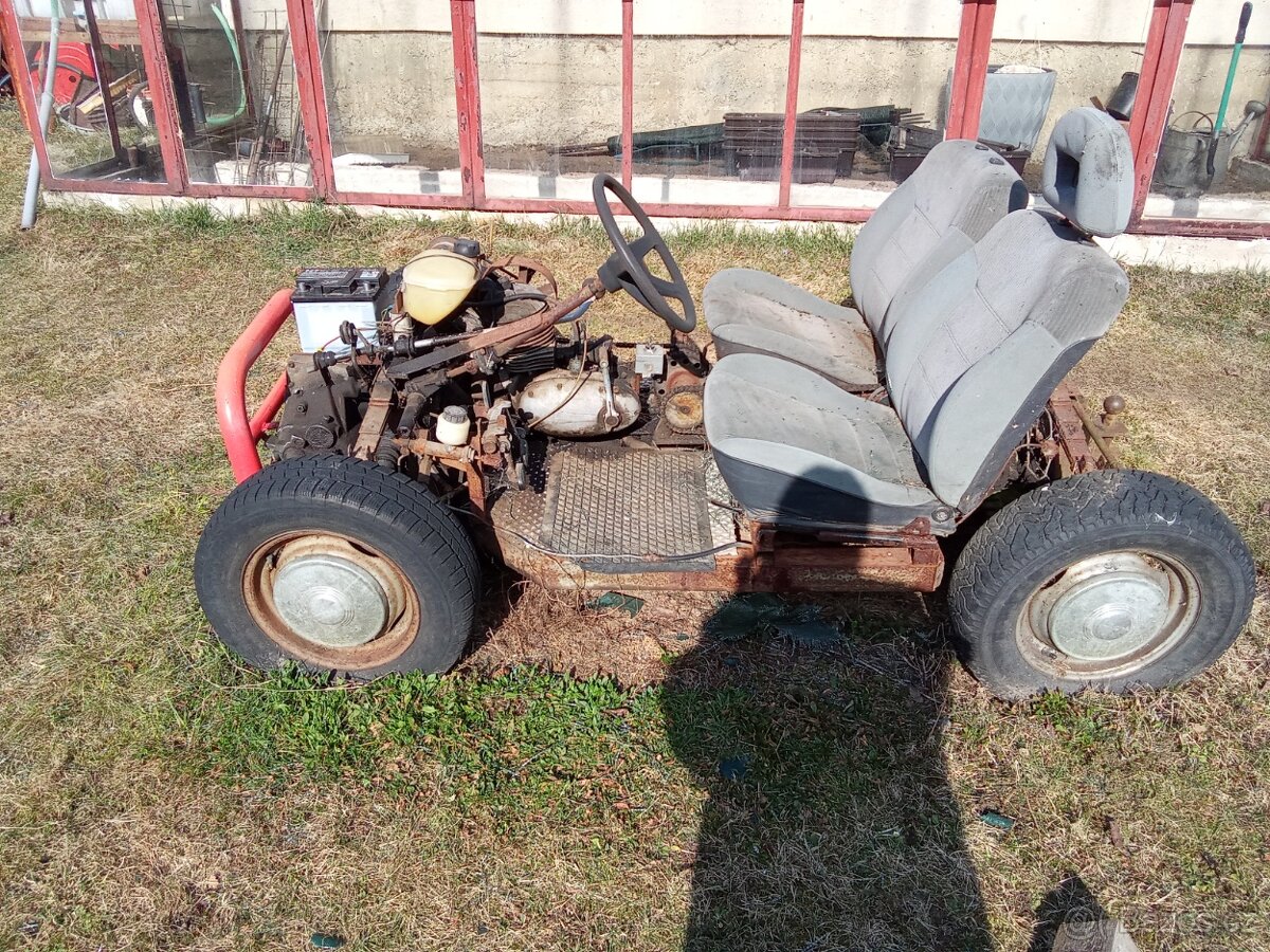 Traktůrek domácí výroby - 2